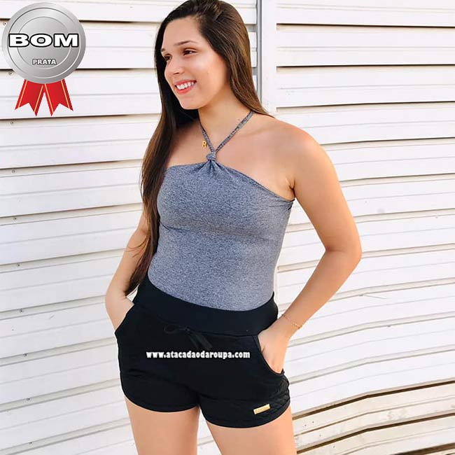 Short Feminino Metalassê 