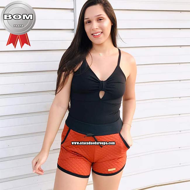 Short Feminino Metalassê 