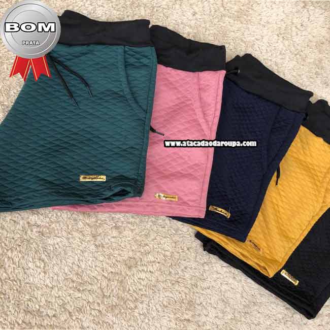 Short Feminino Metalassê 