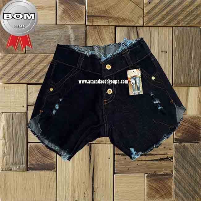 Short Jeans Feminino Desfiados 36 ao 40