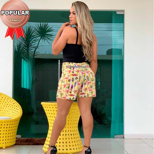 Short Liganete com Bolso
