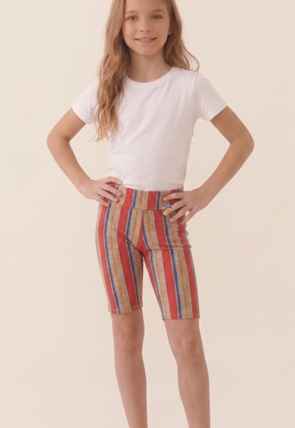 Bermuda Infantil Estampada Menina