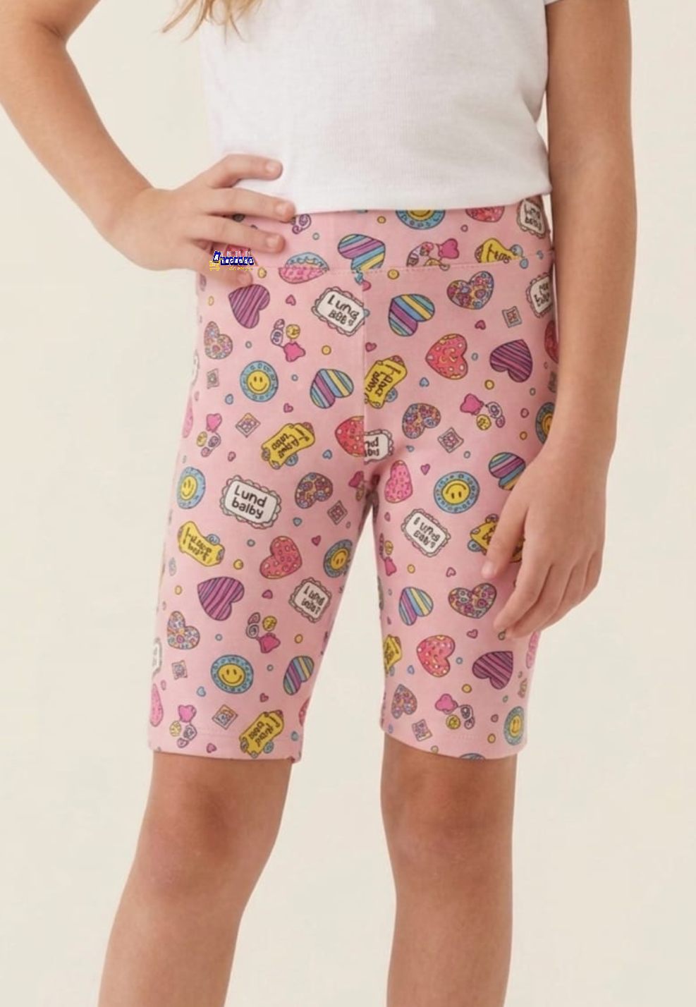 Bermuda Infantil Estampada Menina Bermuda Infantil Estampada Menina