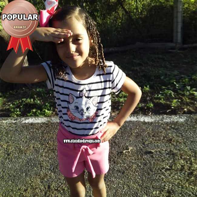 Short Bengaline Infantil 4 a 5 Anos