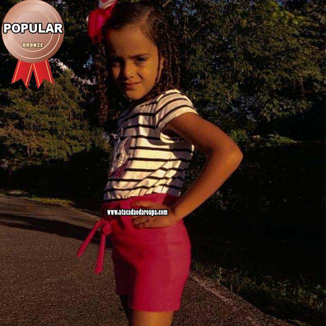 Short Bengaline Infantil 4 a 5 Anos