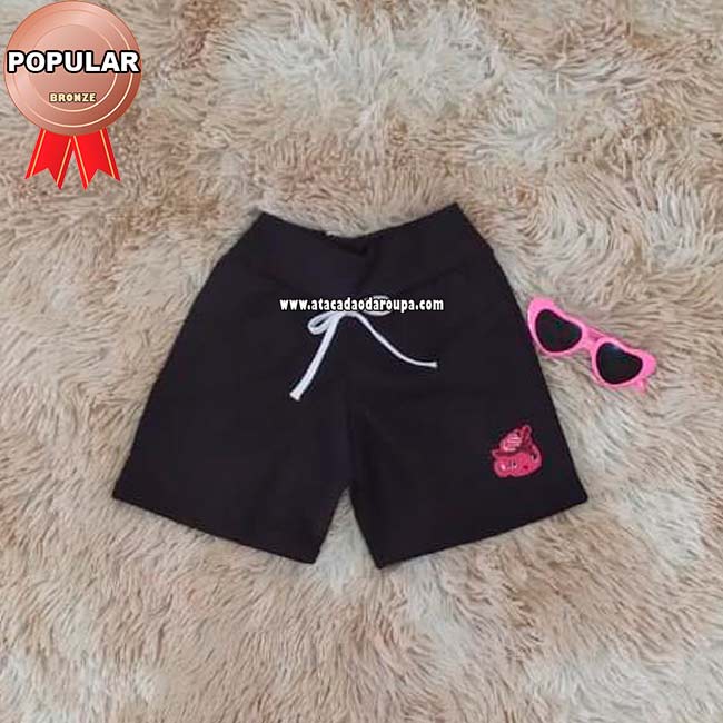 Shorts Infantil Canelados