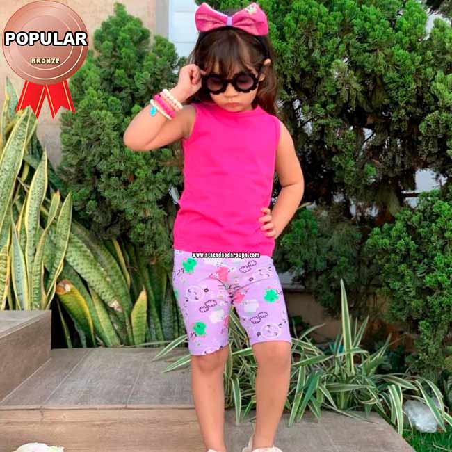 Short Infantil Cotton