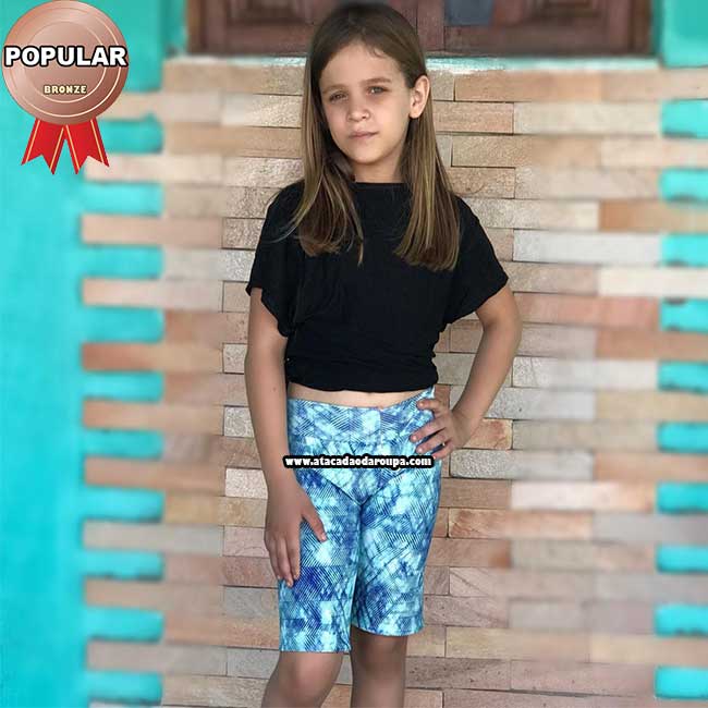 Shortinho Capry Infantil 2 a 4 Anos