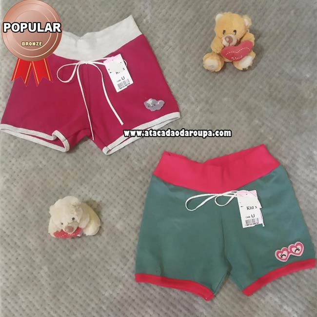 Shortinho Infantil Cotton