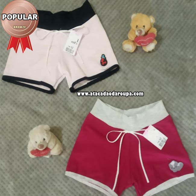 Shortinho Infantil Cotton