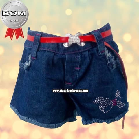Shortinhos Jeans Infantil