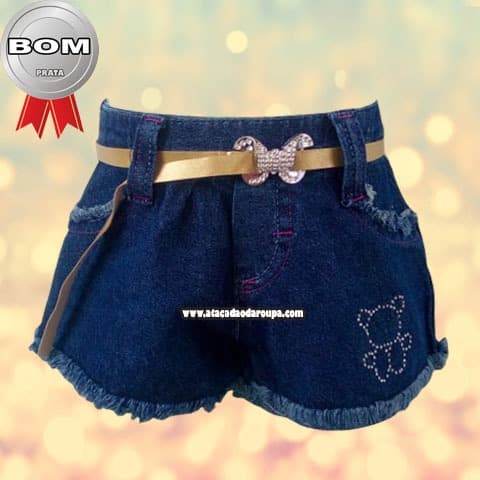 Shortinhos Jeans Infantil