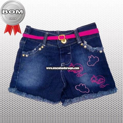 Shortinhos Jeans Infantil