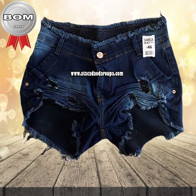 Short Jeans Cintura Alta