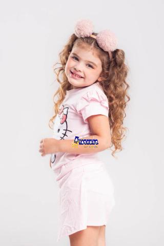 Short Saia Infantil Algodão