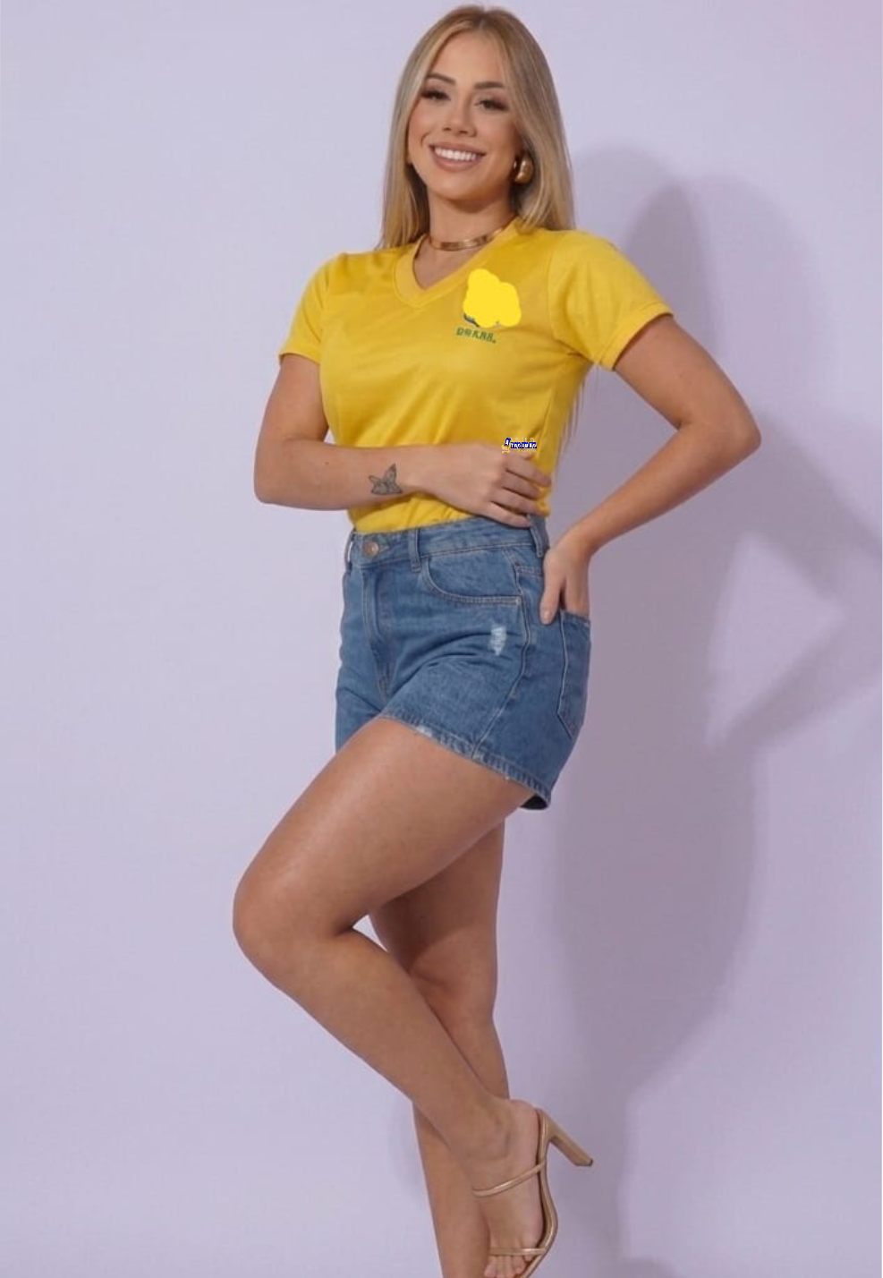 Tshirt Feminina Brasil