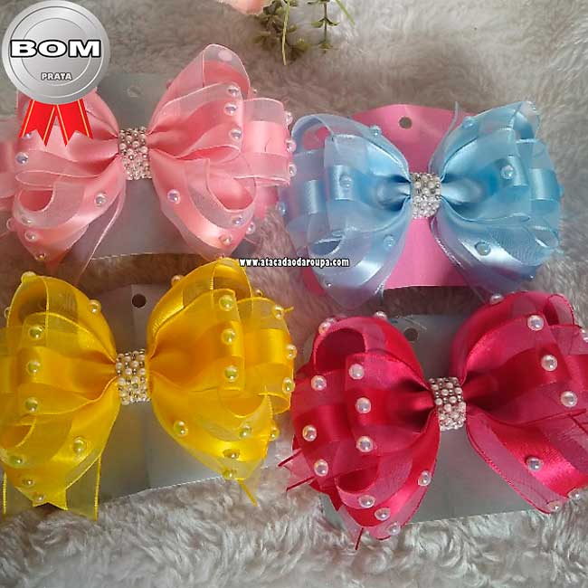 Laços de Organza com Voal