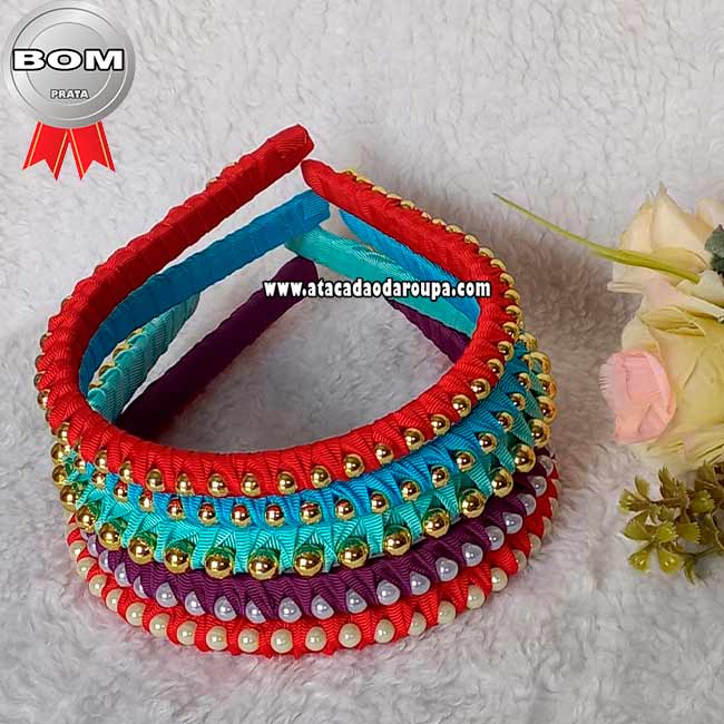 Tiaras com Cordão de Pérolas