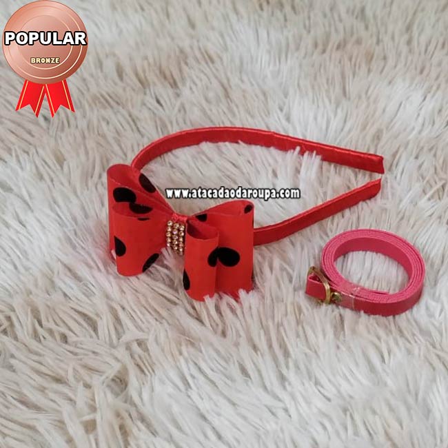 Tiaras Infantil com Cinto 2 a 5 Anos