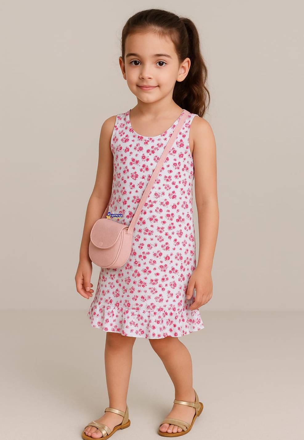 Vestido Algodão Infantil