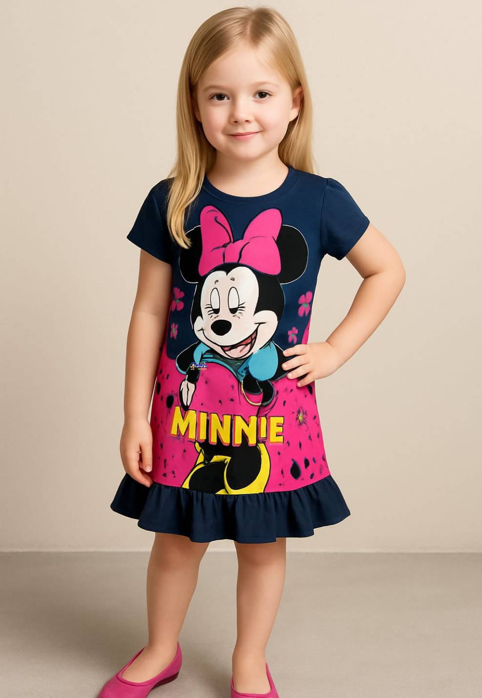 Vestido Algodão Infantil