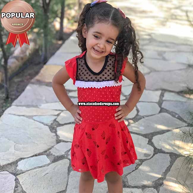 Vestido Infantil 2 a 3 Anos
