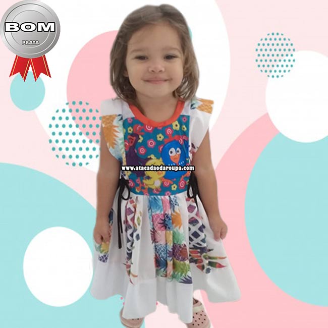 Vestido Infantil Personagens