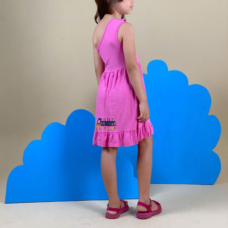 Vestidos Infantil Fio Torcido