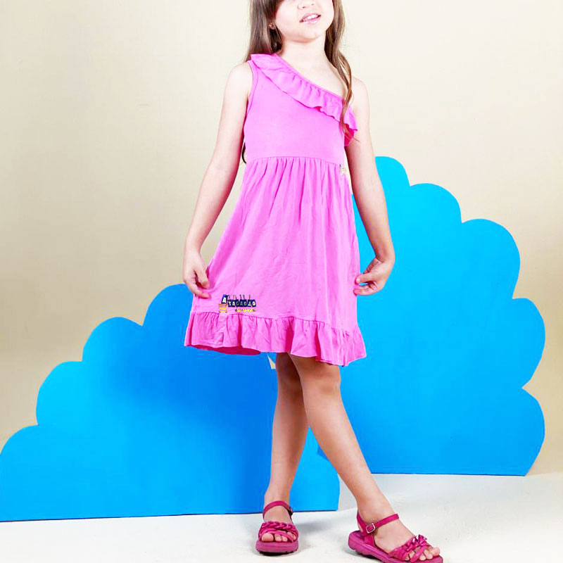 Vestidos Infantil Fio Torcido