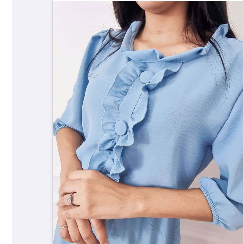 Vestido Amanda Midi Babado