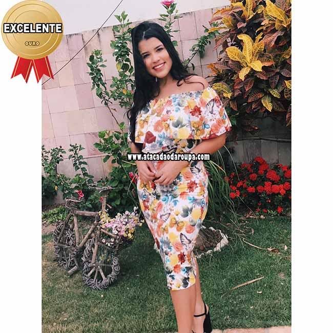 Vestidos Ciganinha Suplex Moda Evangélica
