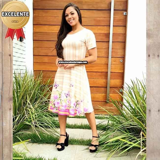 Vestidos Godê Moda Evangêlica G