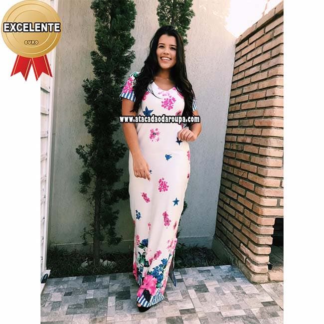 Vestidos Longo Moda Evangélica.