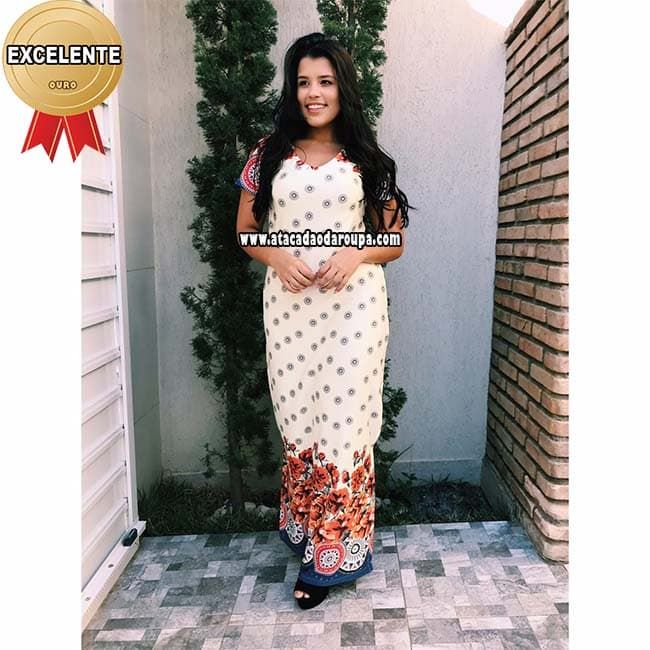 Vestidos Longo Moda Evangélica.
