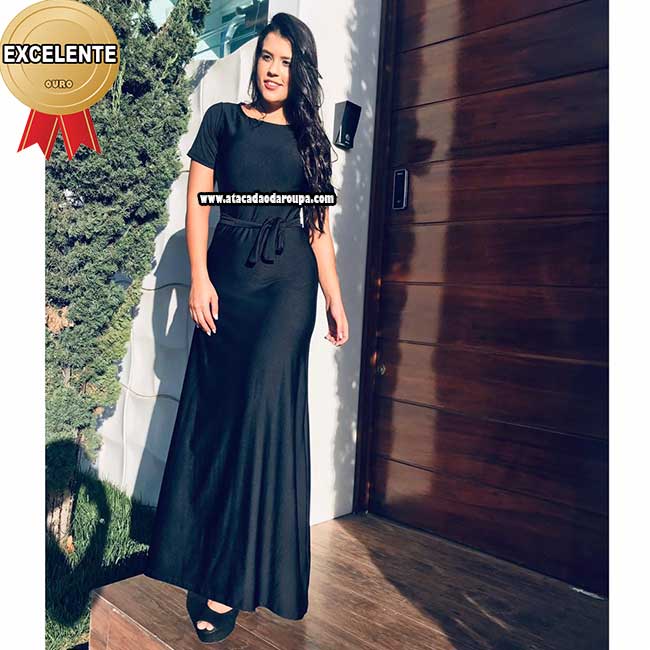 Vestido Longo Godê M/G/GG