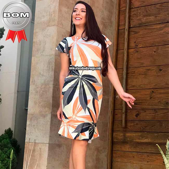 Vestidos Malha Leila Moda Evangélica
