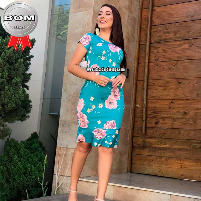 Vestidos Malha Leila Moda Evangélica
