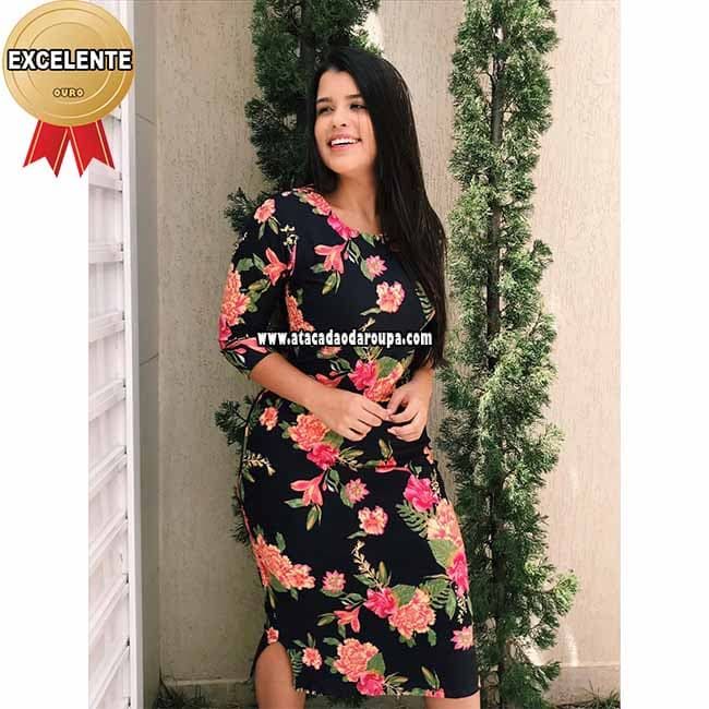 Vestidos Midi Vários Modelos Moda Evangélica.