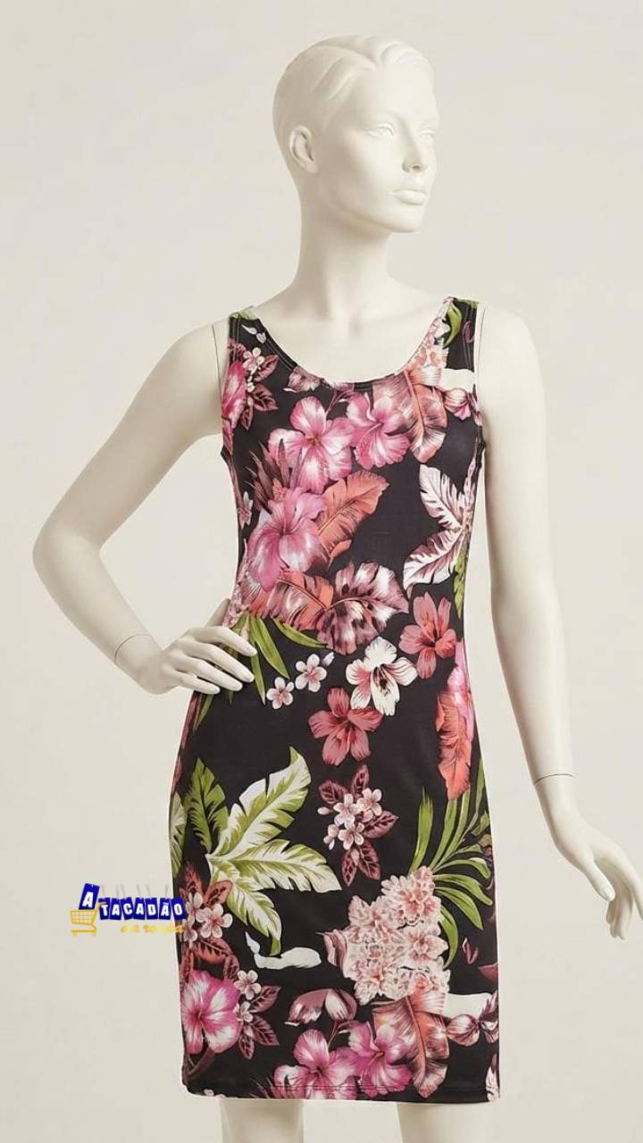 Vestido em Liganete