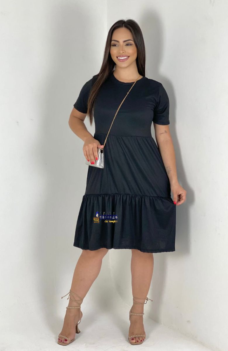 Vestido Feminino Marias Dois Babados