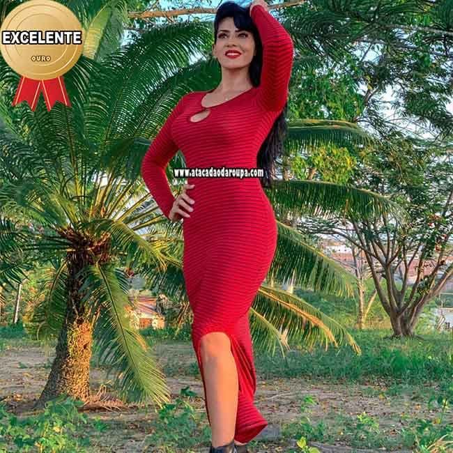 Vestidos e Macacão Listrados M