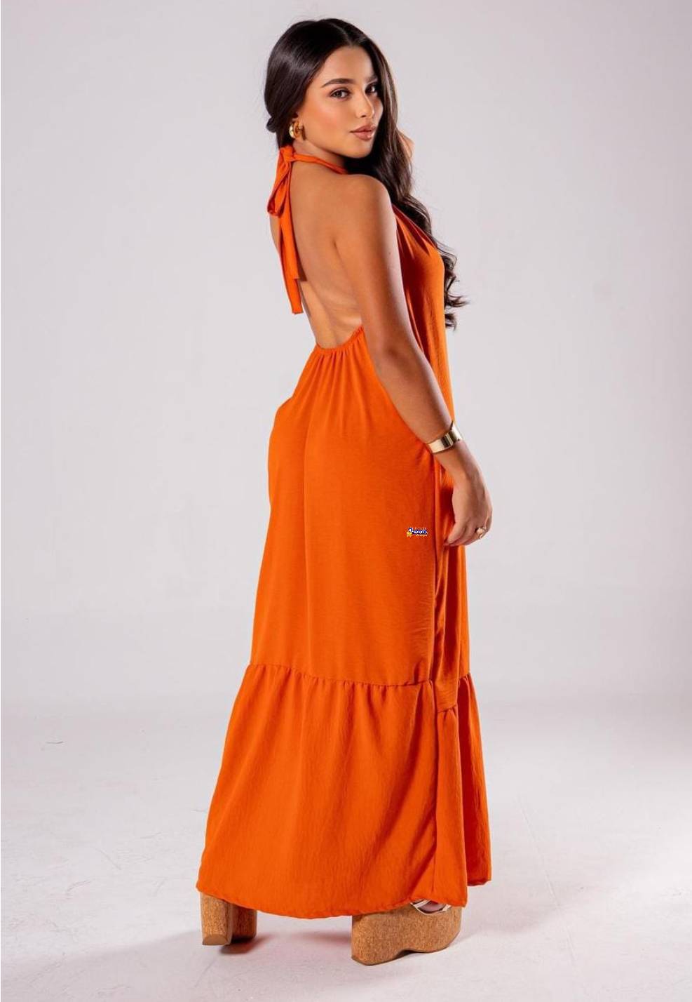 Vestido Longo Viscose Vários Modelos