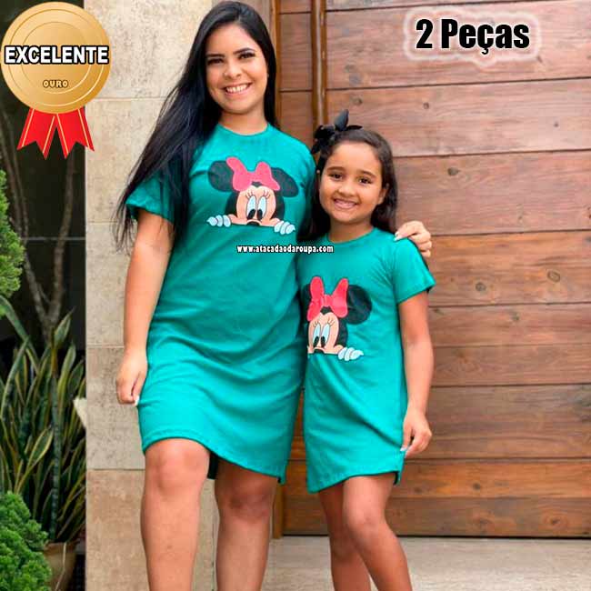 Vestidos Mãe e Filha Algodão (o par)