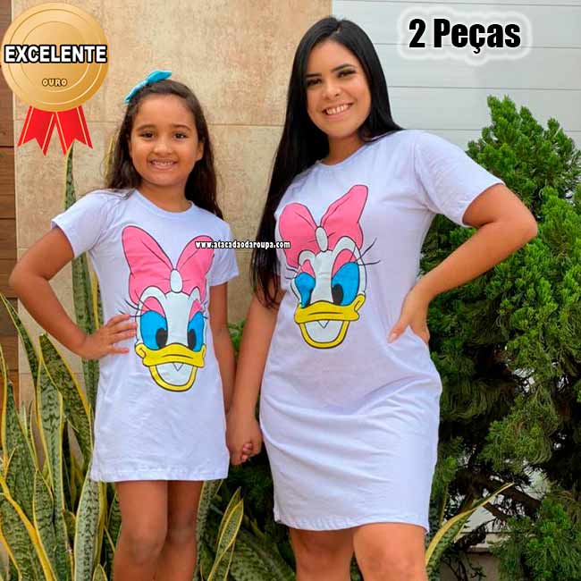 Vestidos Mãe e Filha Algodão (o par)