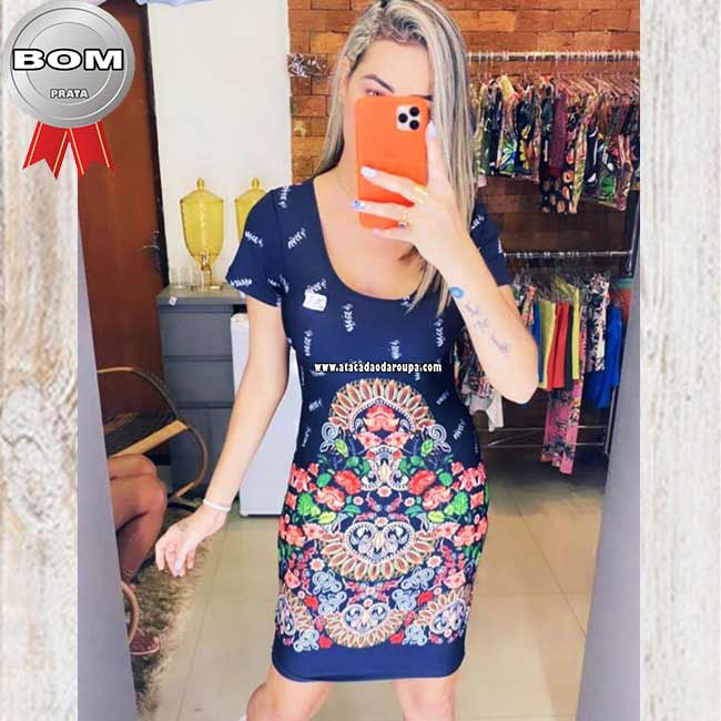 Vestidos Midi Malha Leila