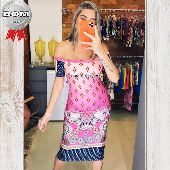 Vestidos Midi Malha Leila