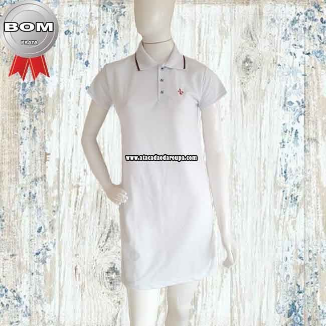 Vestido Gola Polo