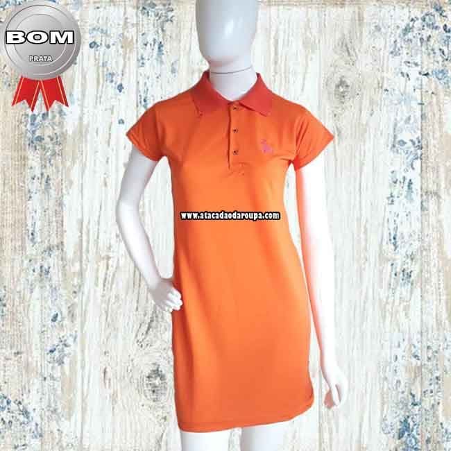 Vestido Gola Polo