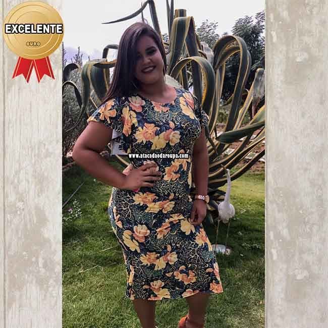Vestidos Suplex Plus Size