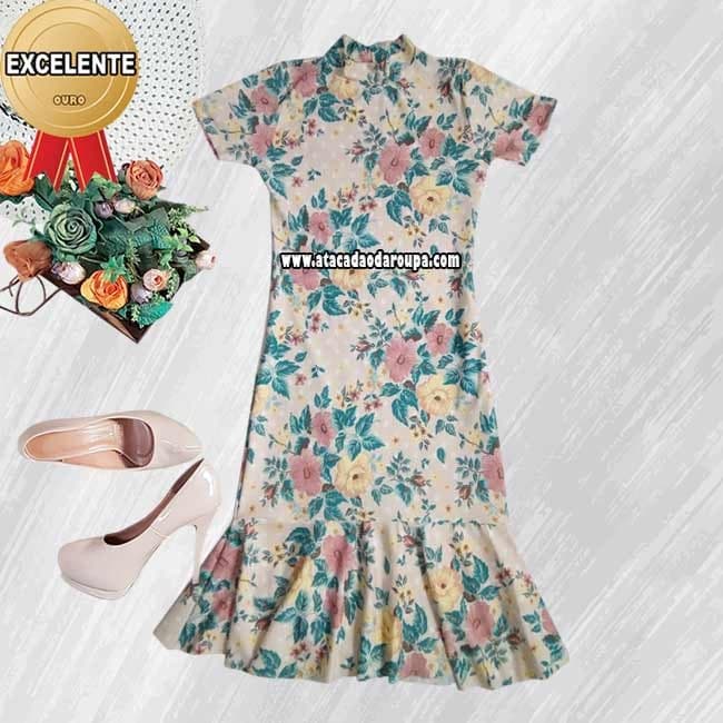 Vestidos Midi Feminino